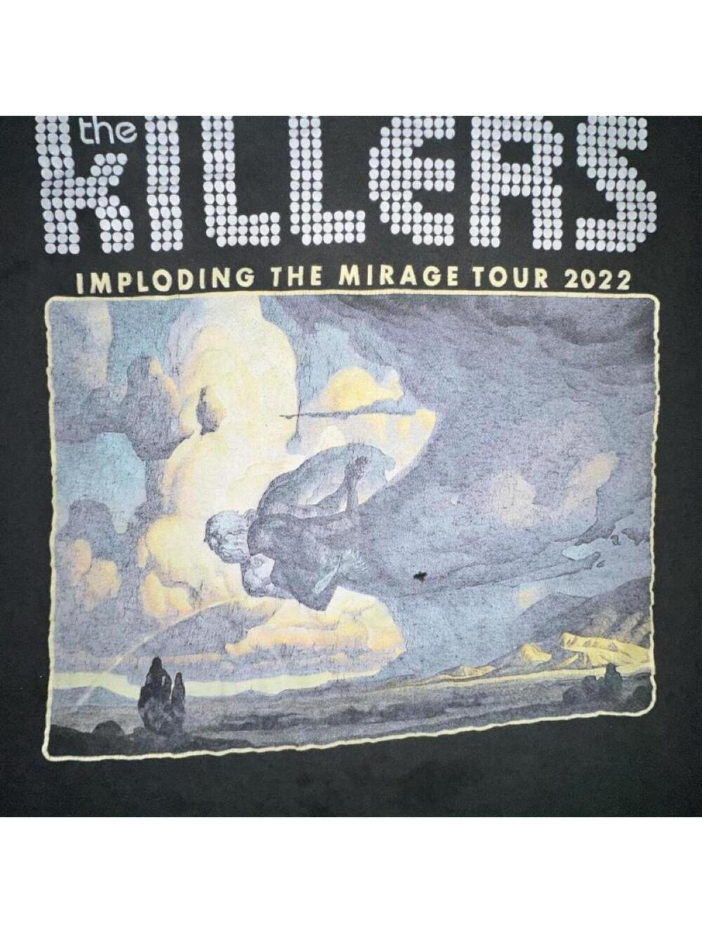 The Killers Imploding the Mirage Tour 2022 Faded Tour Tee Band Shirt - Picture 7 of 8
